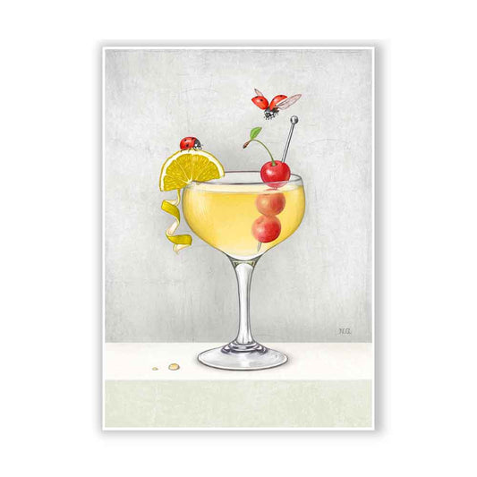 Daiquiri Cocktail Art Print Natalprint