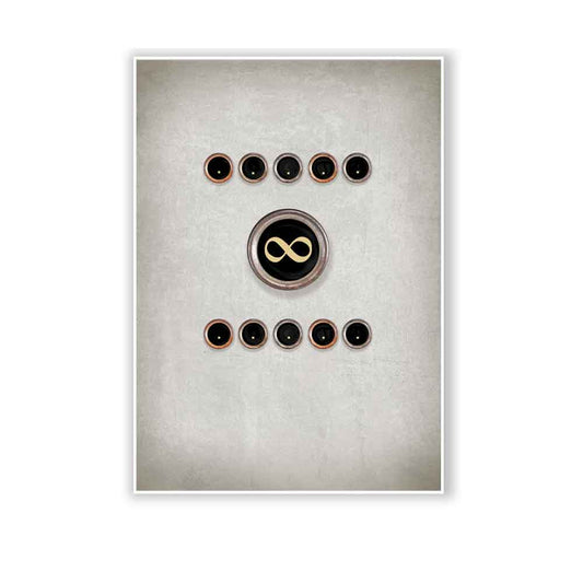 The Infinity symbol art print Natalprint