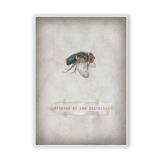 Fly Minimalist Art Print Natalprint
