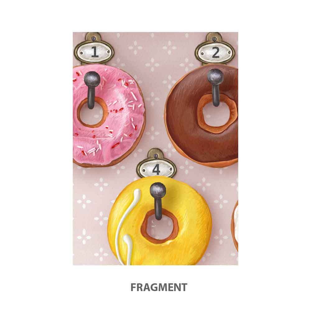 Donuts and Cupcakes Art Print Natalprint fragment